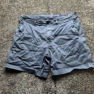 Vineyard Vines Shorts Mens 35 Blue‎ Chino Cotton Spandex Stretch 7 In Casual
